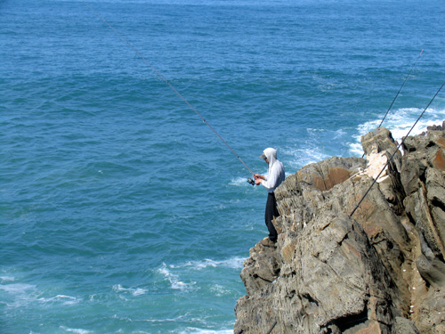 Pesca nas arribas