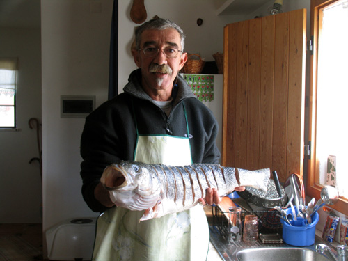 Robalo para o jantar