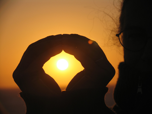 Pôr-do-sol no Alentejo