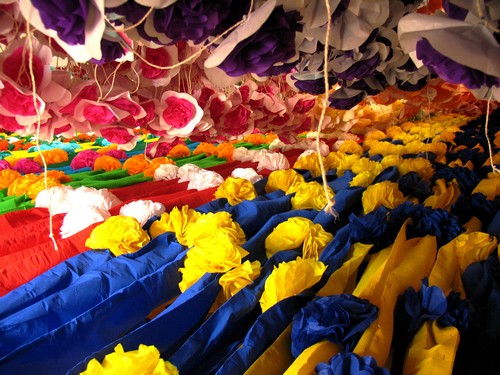 Flores de papel