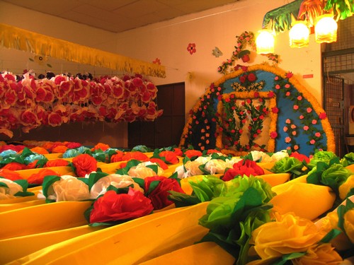 Flores de papel